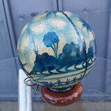 Table lamp night light globe luminous desert oasis