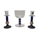 Glass Design Candlesticks And Jar From Flirt, 1990s