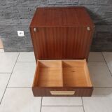 Furniture of trade store back desk teak vintage box doctor