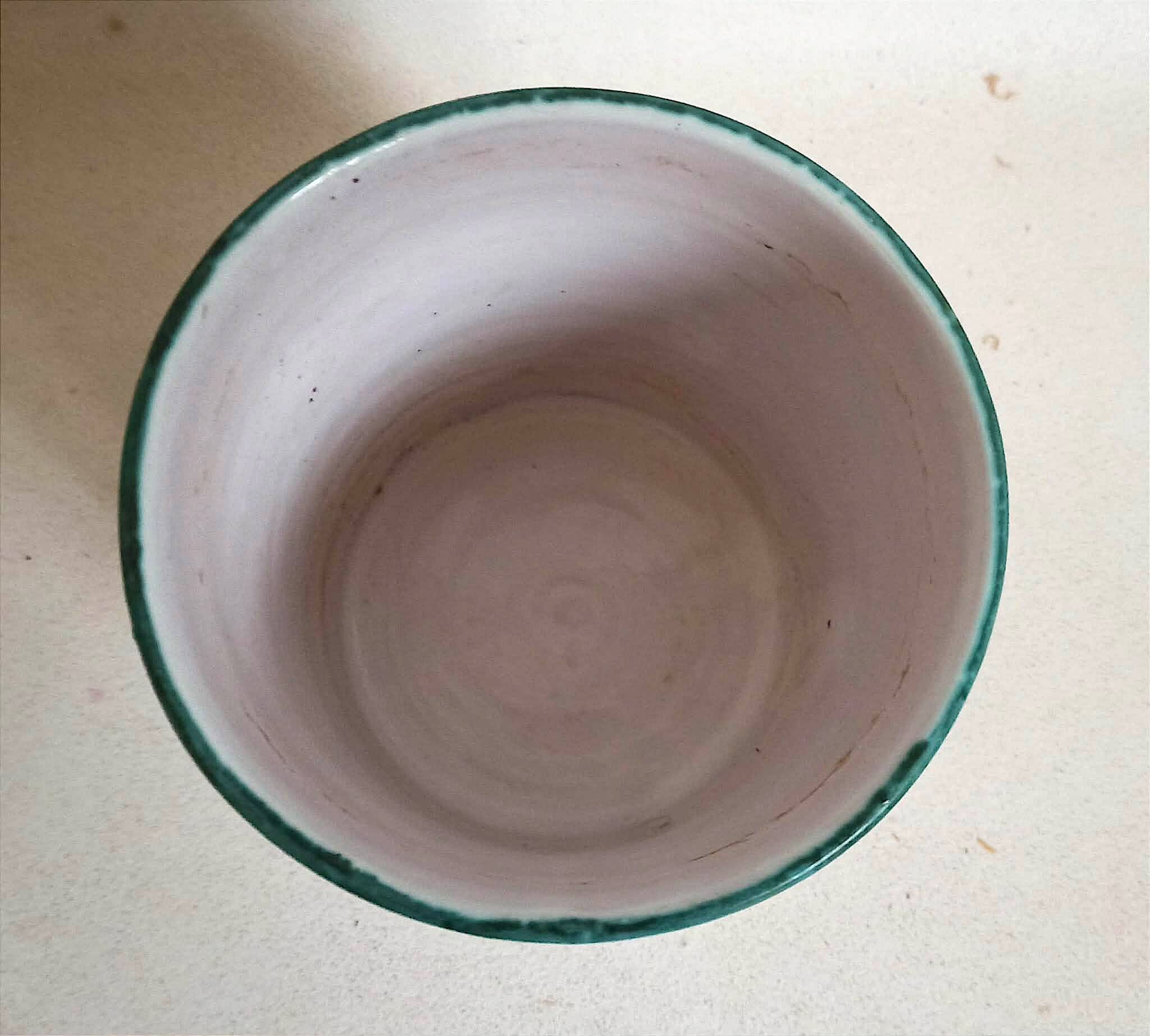 Pot ou cache-pot céramique Vallauris Années 70 Hauteur 14,2 cm