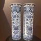 Pair of Delft vases