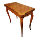 Console et table à jeux en merisier