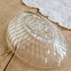 Vintage oval glass dish