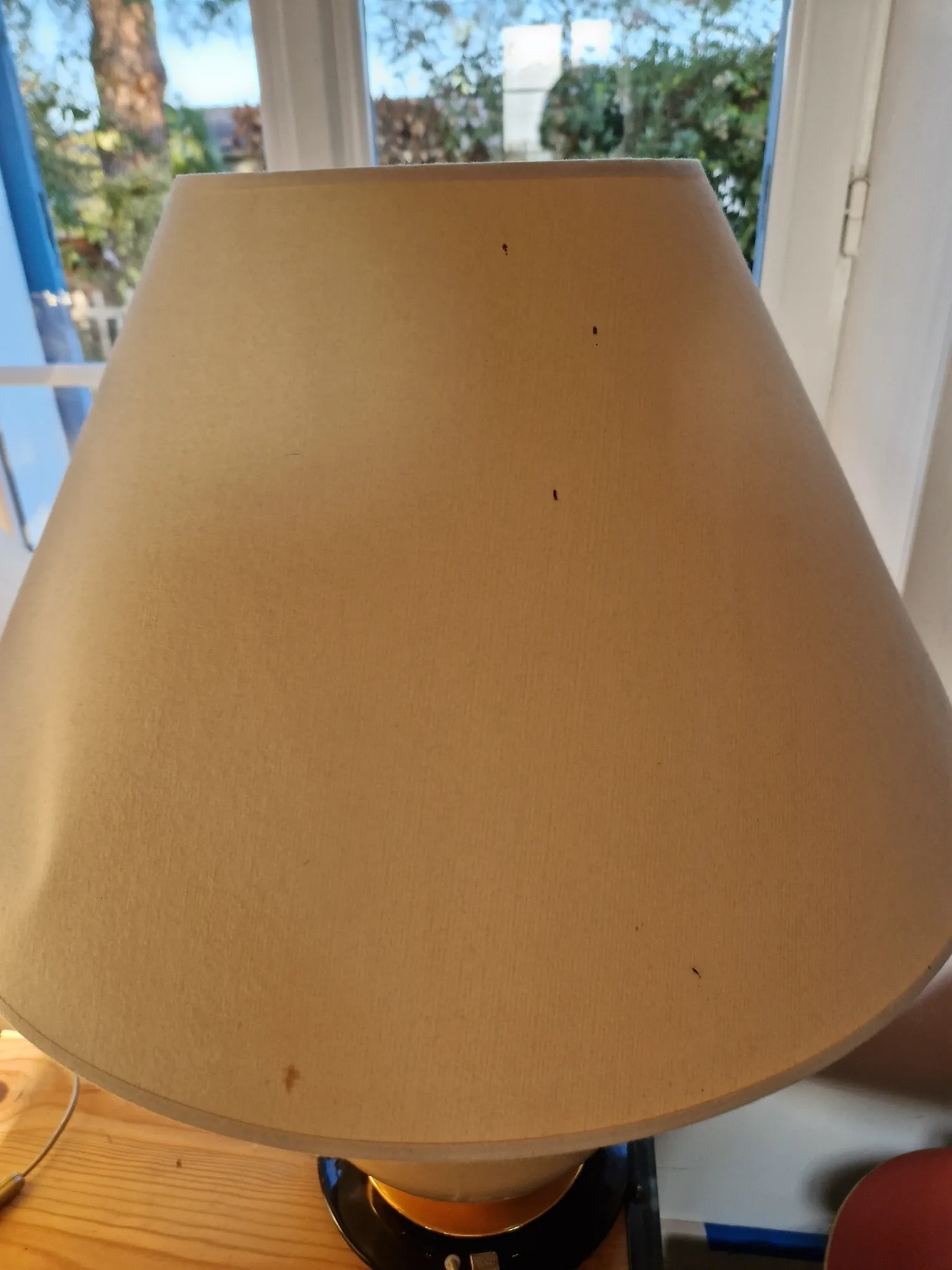 Set of 2 drimmer lamps hollywood regency