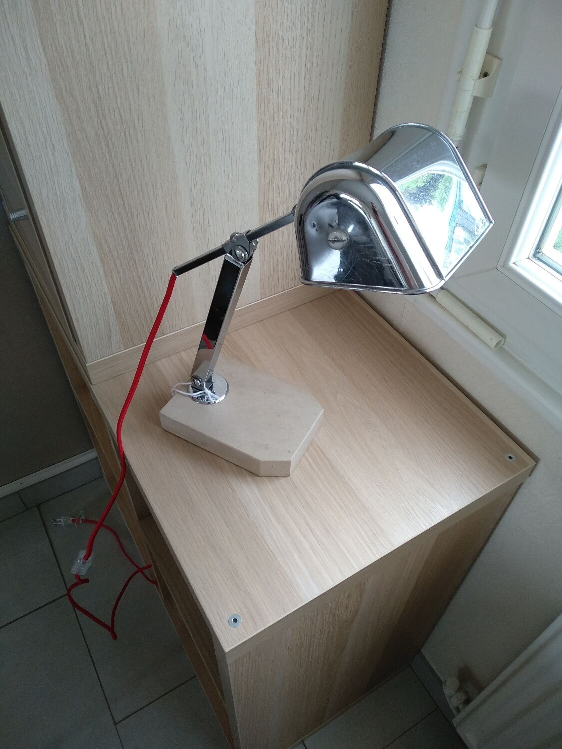Lampe pirouette de fare années 30
