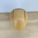 Vintage wooden hat head
