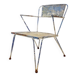 Fauteuil vintage en métal