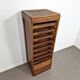 Vintage large oak shutter cabinet | 1930s