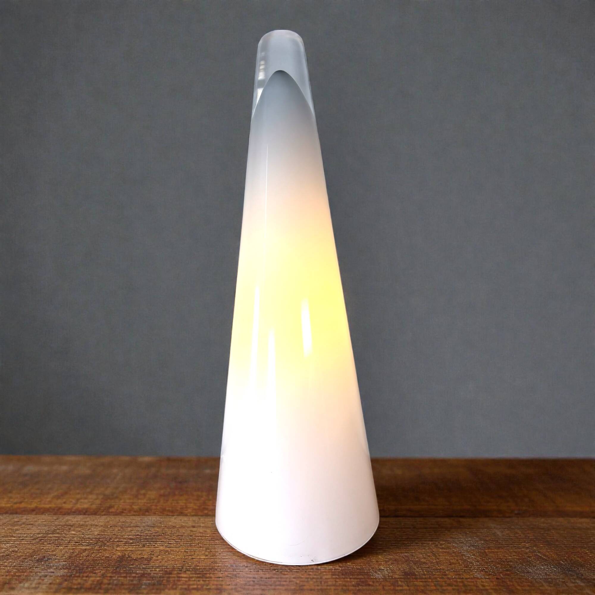 Vintage 80s Cone Teepee Lamp by Massive Belgium XL