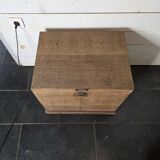 Solid oak chest