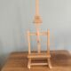 Vintage wooden table easel