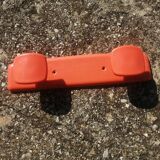 Vintage Orange Coat Rack 70s SYLA 2 Hooks