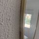 Miroir vintage 1960 rétroviseur asymétrique forme libre - 40 x 26 cm