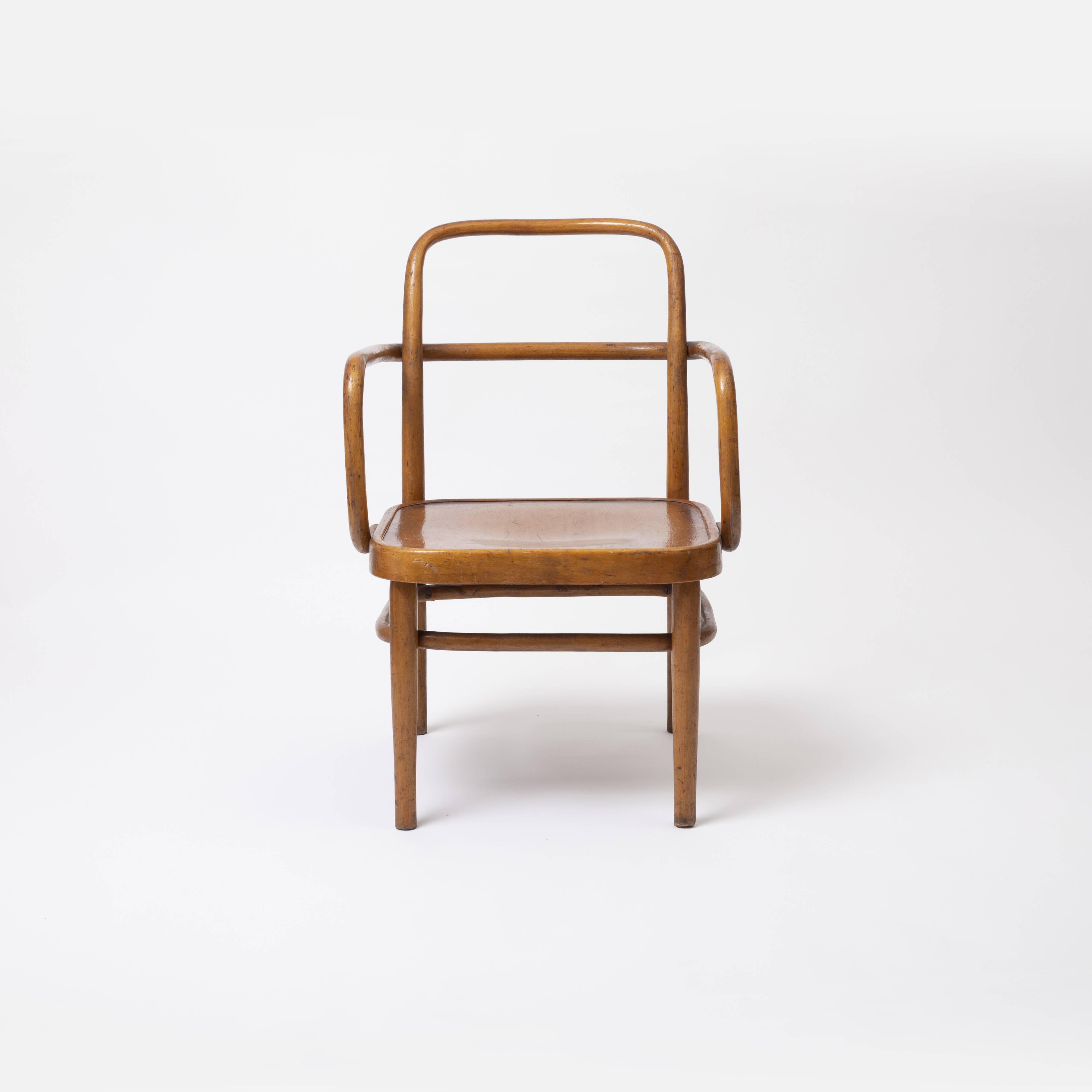 A 64 F chair by Gustav Adolf Schneck, Thonet, 1930s