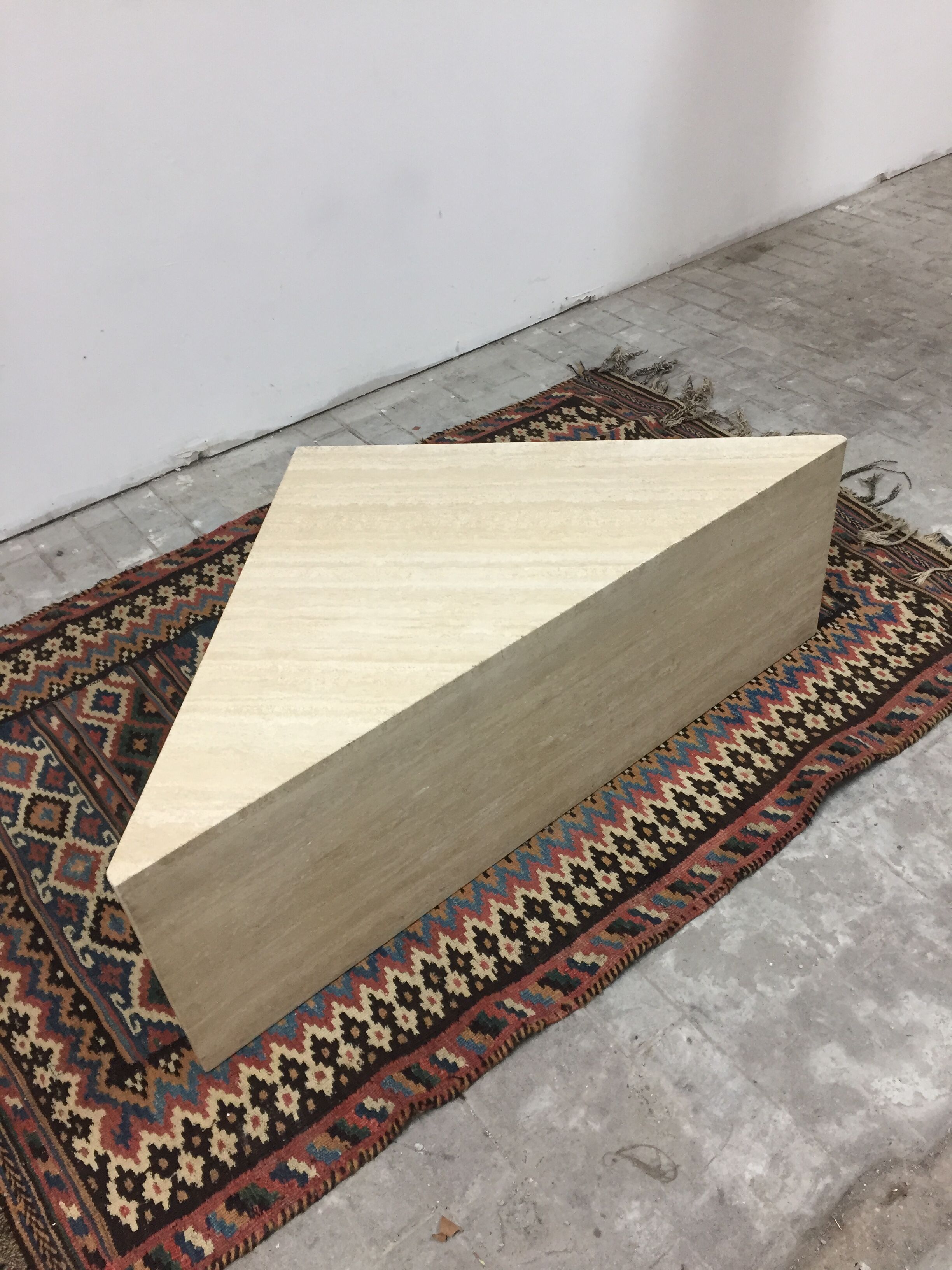 Travertine Table 1980