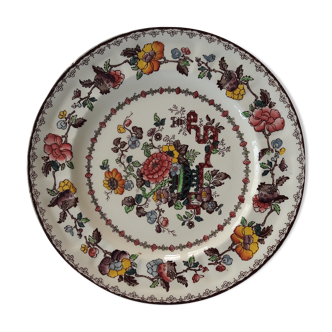 Assiette des années 1930 marque Masons numérotée