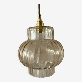 Vintage gold pendant lamp