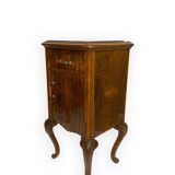 Tables de chevet italiennes en noyer, années 1930/1940
