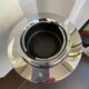 Vintage 70 metal ashtray space age