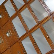 Vintage oak haberdashery shop furniture, Netherlands, 1930s