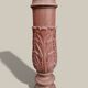 Paire de colonnes corinthiennes H83cm en bois sculpté XIXe.