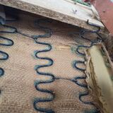 Set 3 armchairs compass feet