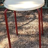 Old pedestal table