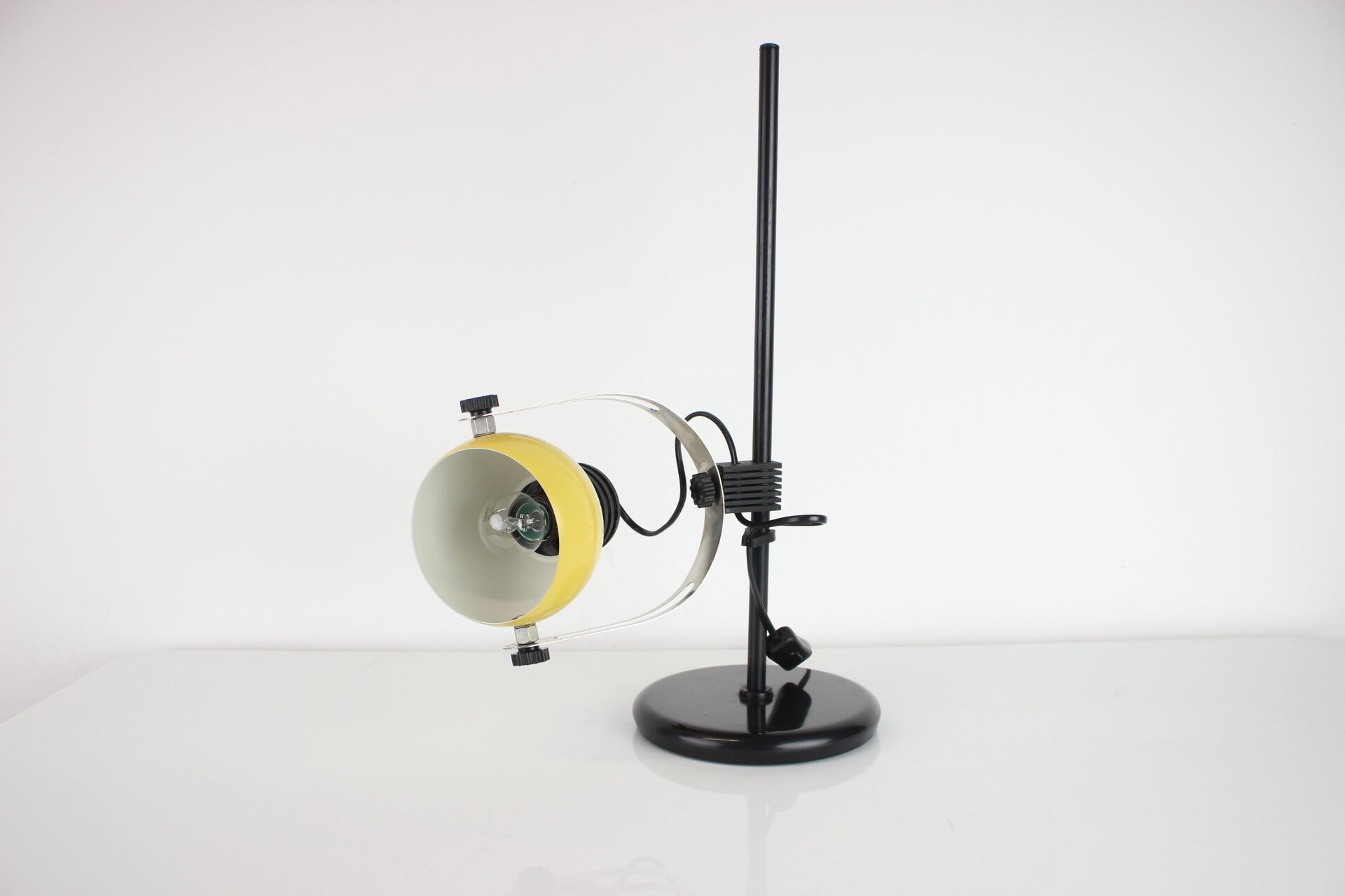 Adjustable mid-century table lamp, Czechoslovakia