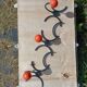 Retro wrought iron coat rack 💐
