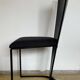 Set of 6 black Zino Memphis chairs for Harvink