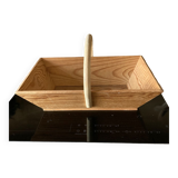 Wooden harvest basket