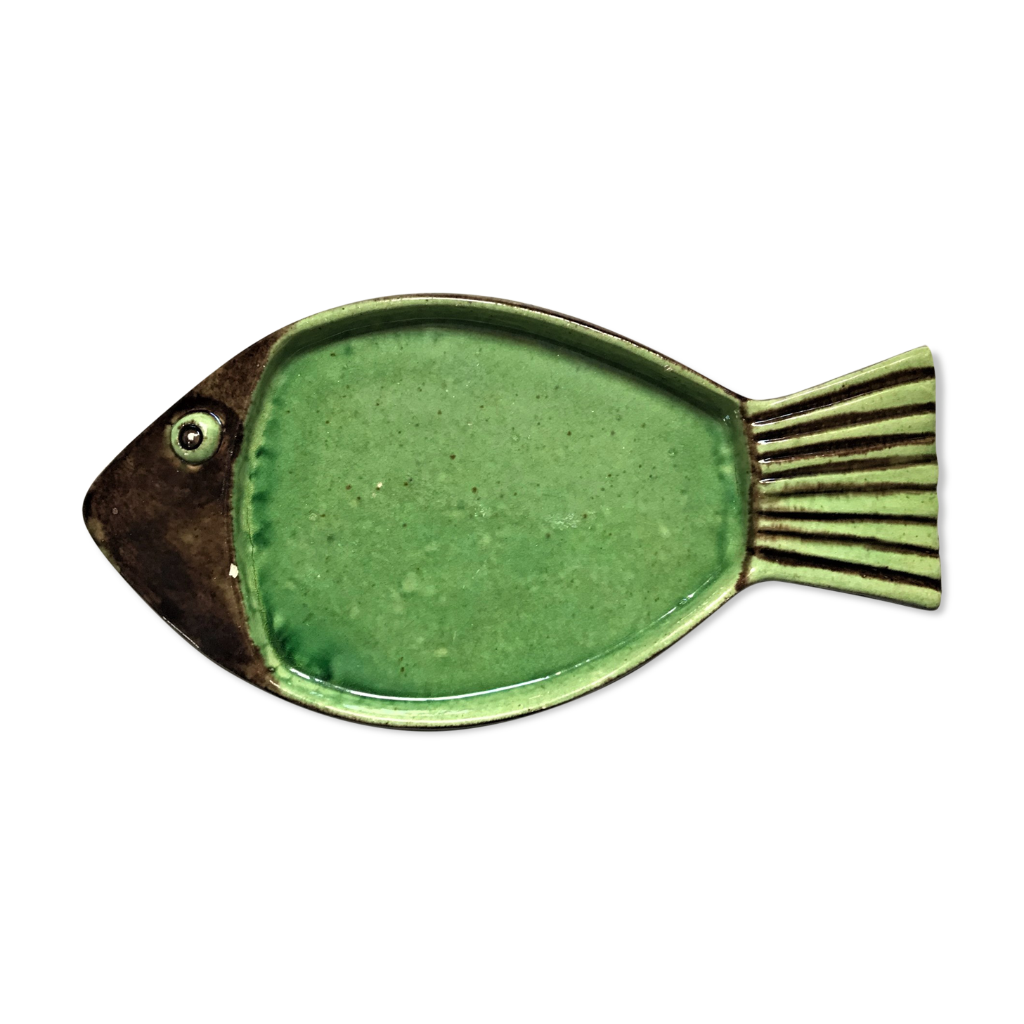 Ceramic fish dish