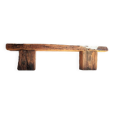 Century-old solid oak bench