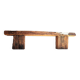 Century-old solid oak bench
