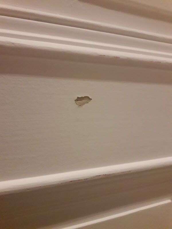 Communication door 69x243cm double-sided molded panel