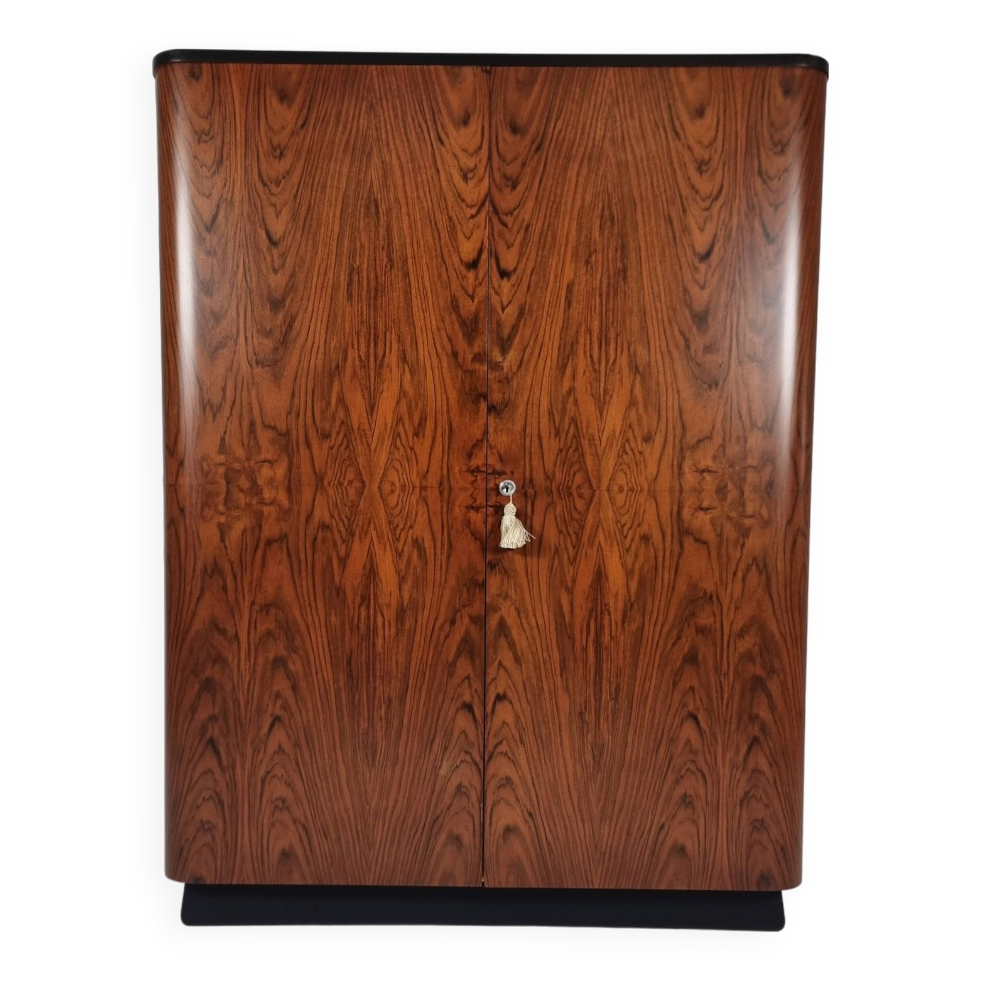 Wardrobe in Walnut by Jindřich Halabala for Up Zavody, 1950s