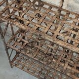 Foldable extra metal shelf