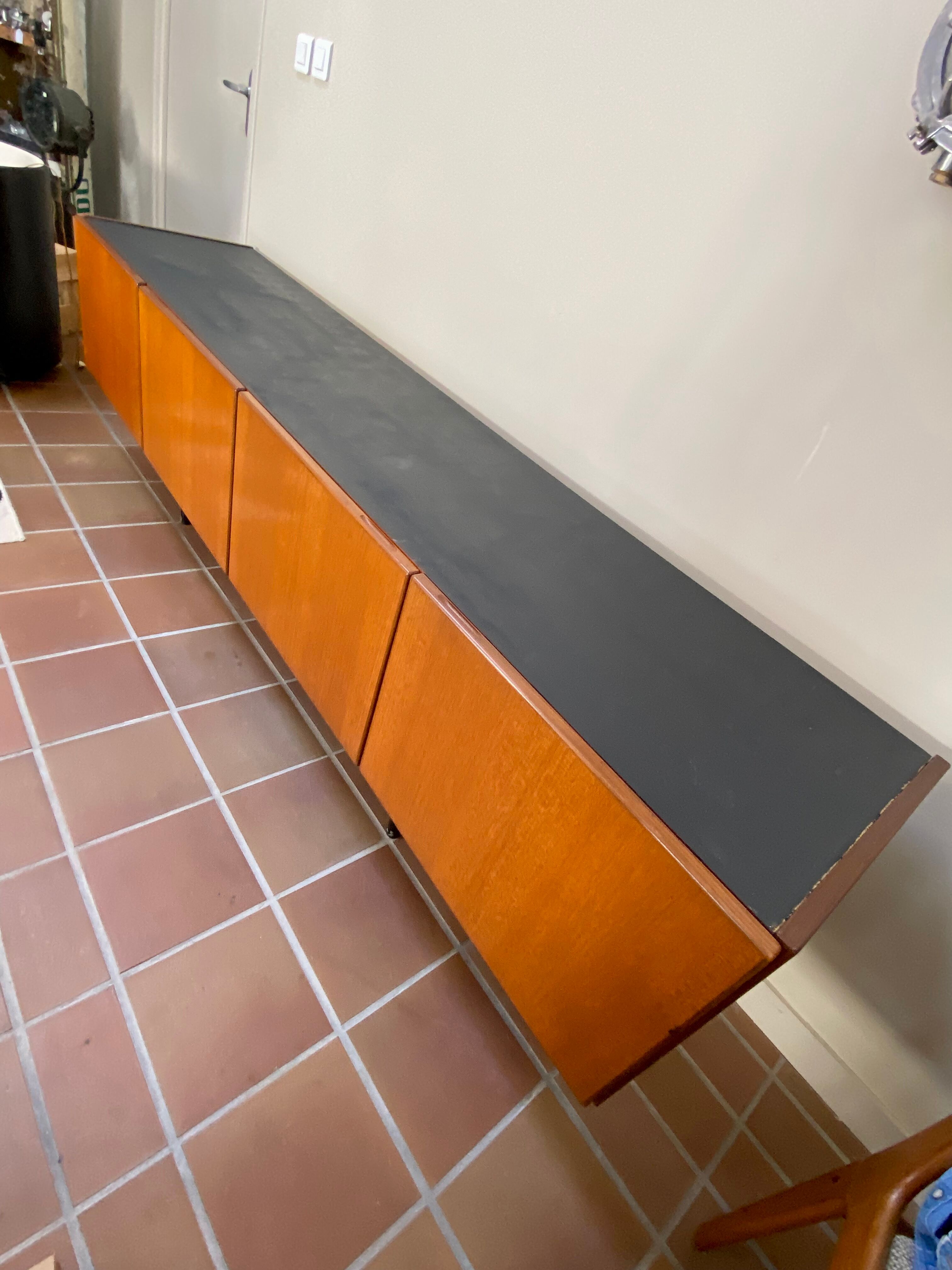 Teak row around 1960