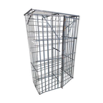 Closed cabinet range bottles rigid locker vintage wine cellar 60s