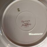 21 old Sarreguemines soup plates