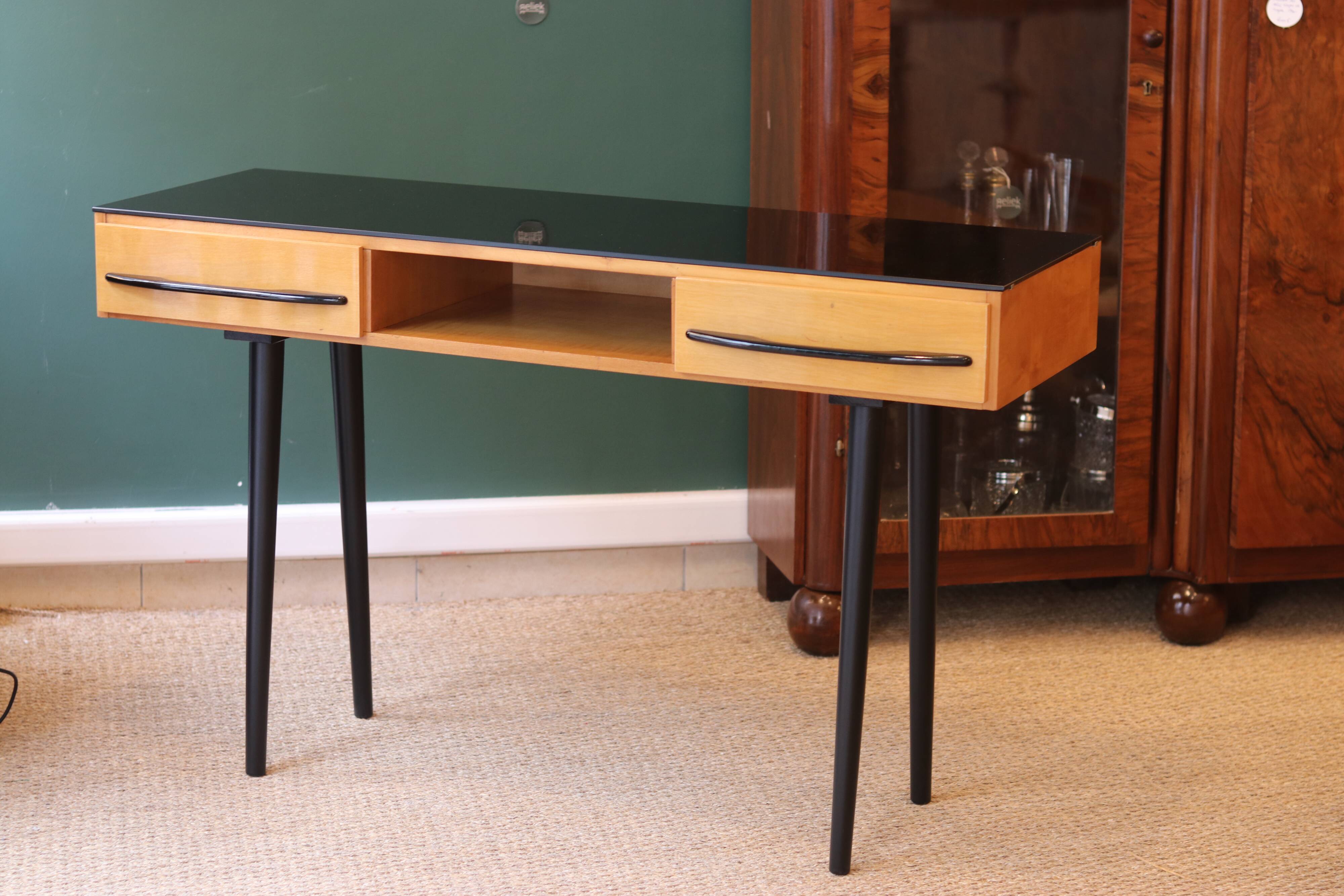 Desk/console design by Mojmír Požár for UP Závody, 1960s