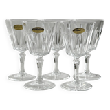 Cristal D'Arques liqueur glasses.