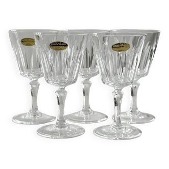 Verres à liqueur Cristal D'Arques.