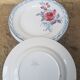 Set of 6 plates Digoin Sarreguemines model Lot