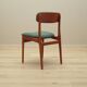 Set of six teak chairs, Danish design,  N. & K. Bundgaard Rasmussen