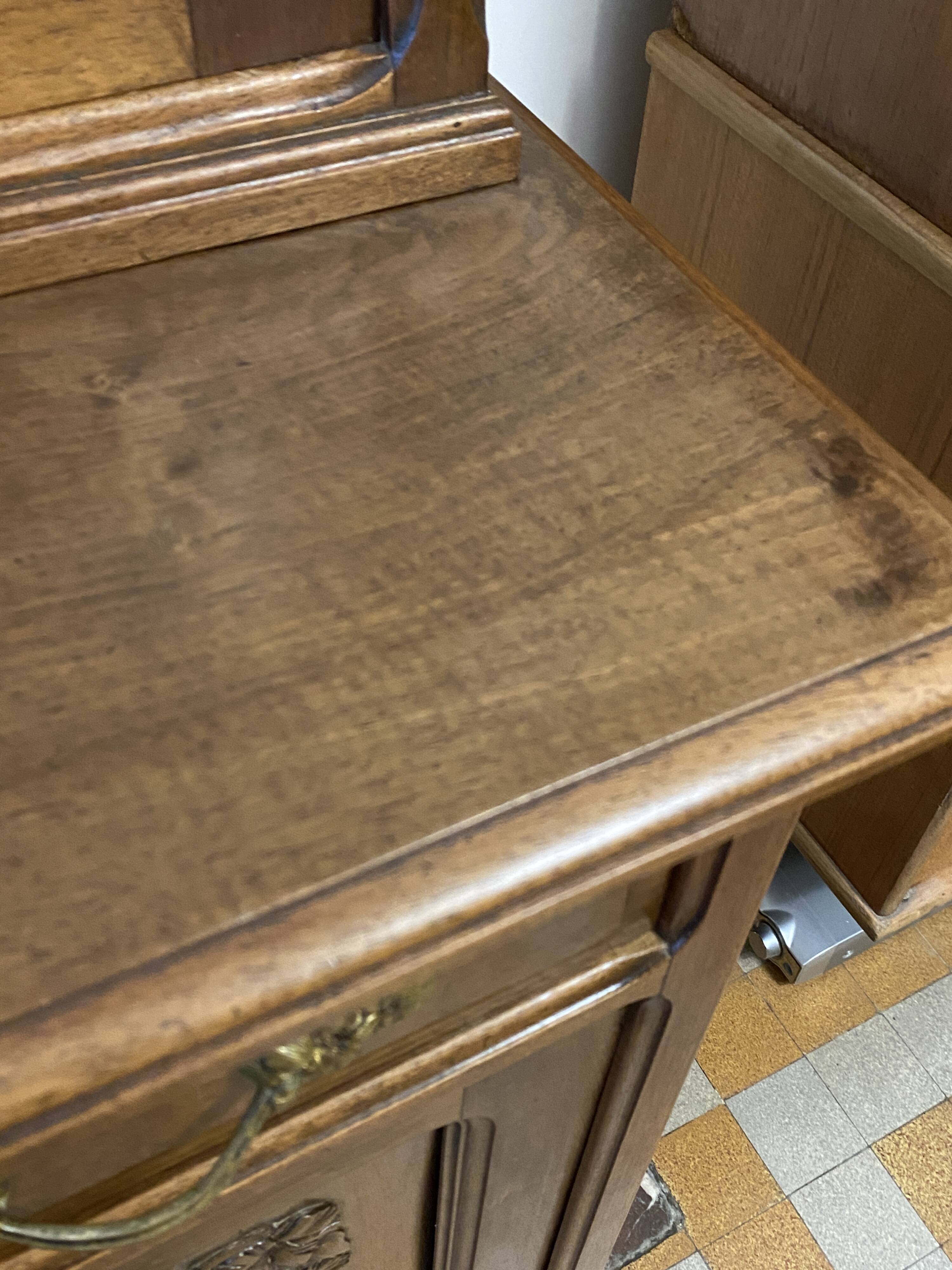 Mahogany china cabinet