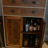 Solid oak & pine sideboard