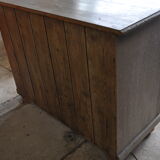 English pine chest of drawers