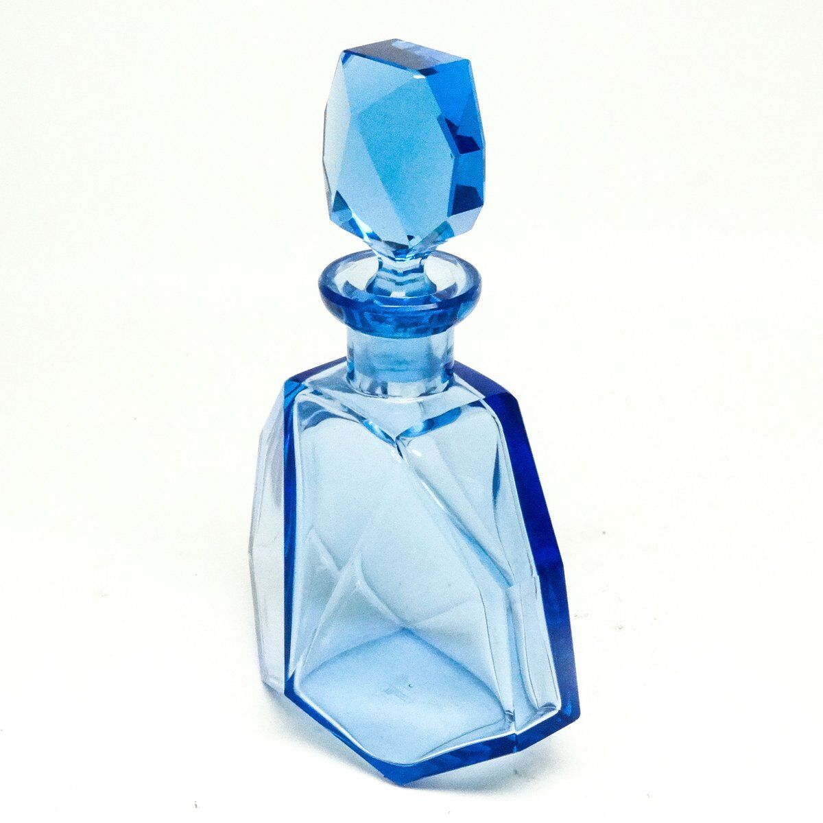 Art Deco carafe from Moser, Czechoslovakia, 1930s