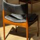 Extendable dining room table and chairs (by Kristian Solmer Vedel)